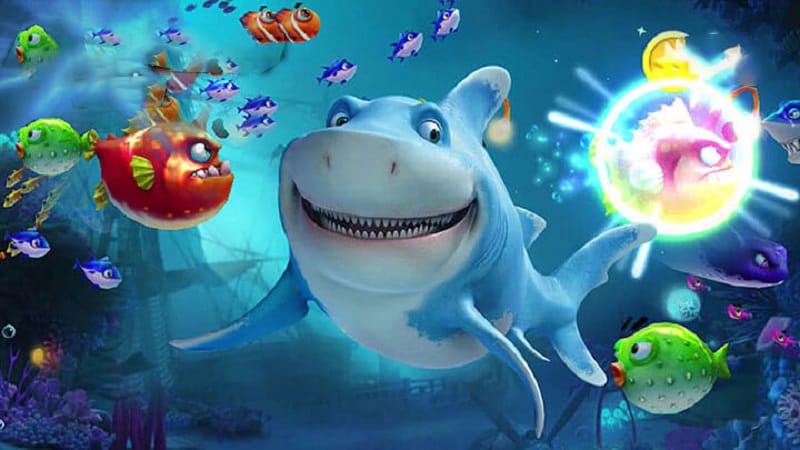 6k game Jogo de tiro ao peixe Robot Wars